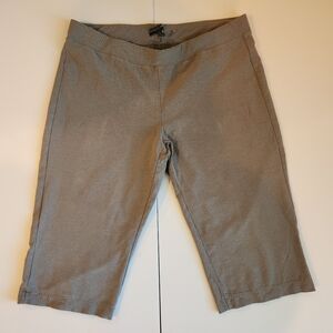 Eileen Fisher Women's Gray Shorts Petite Medium